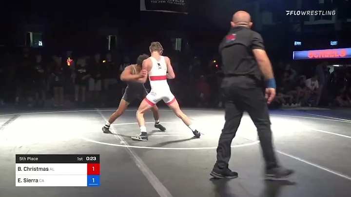 113 Lbs 5th Place - Brodie Christmas, Alabama Vs E...