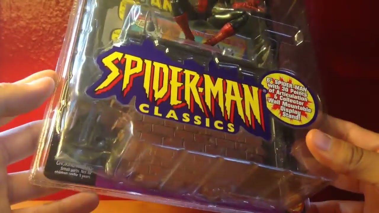 Spiderman Classics first appearance Spiderman 2001 (toybiz)
