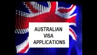 Australian visa applications. Should you do it yourself