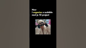 How to Organize Next js 15 App Router Folder Structure
