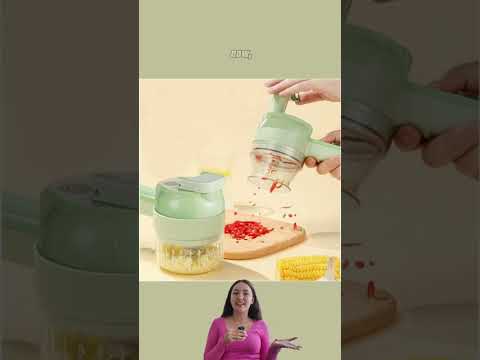 New Whirlwind 6 in 1 Portable Electric Vegetable Chopper