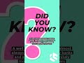 Did You Know?