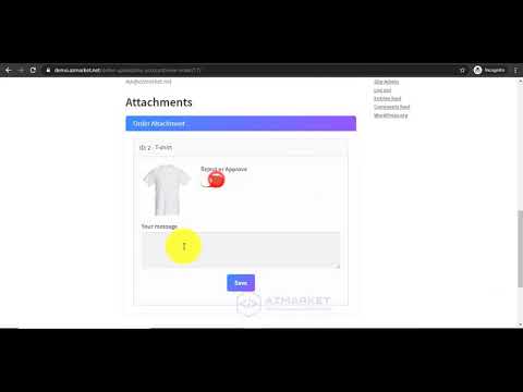 WooCommerce Order Attachment Files (WooCommerce Order Attachment & File Approval)