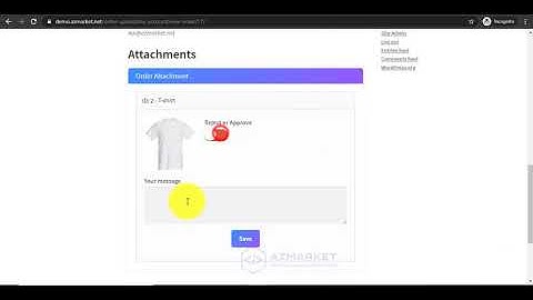 WooCommerce Order Attachment Files (WooCommerce Order Attachment & File Approval)