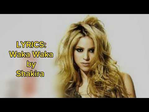 Shakira - Waka Waka Lyrics (This Time For Africa - Colombia) - YouTube