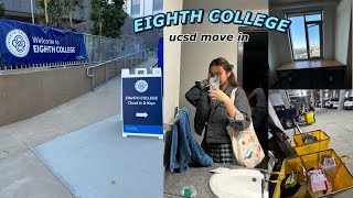 EIGHTH COLLEGE UCSD MOVE IN! ~ dorm shopping & move in || czean mikhaela