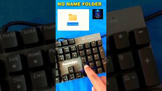 New folder Name 📂 #shorts #windows #folder #shortcut #keyboard #viral