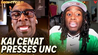 Kai Cenat confronts Shannon Sharpe over Unc's comments about his height | Nightcap