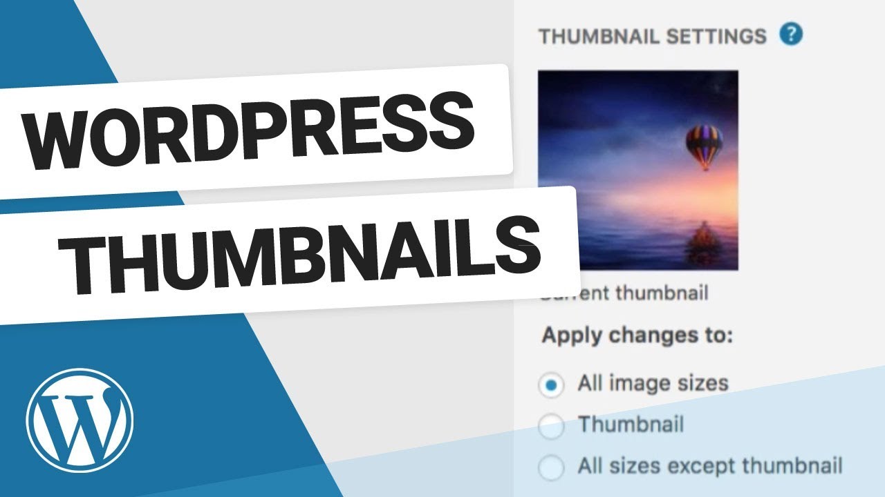 How to Edit WordPress Thumbnails