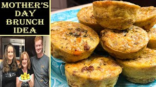 SAUSAGE \& EGG MUFFIN CUPS | Mother's Day Brunch Recipe