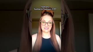 Alabama Sunbucks 2026 Summer EBT 2026 