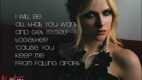 I Will Be - Avril Lavigne (lyrics)