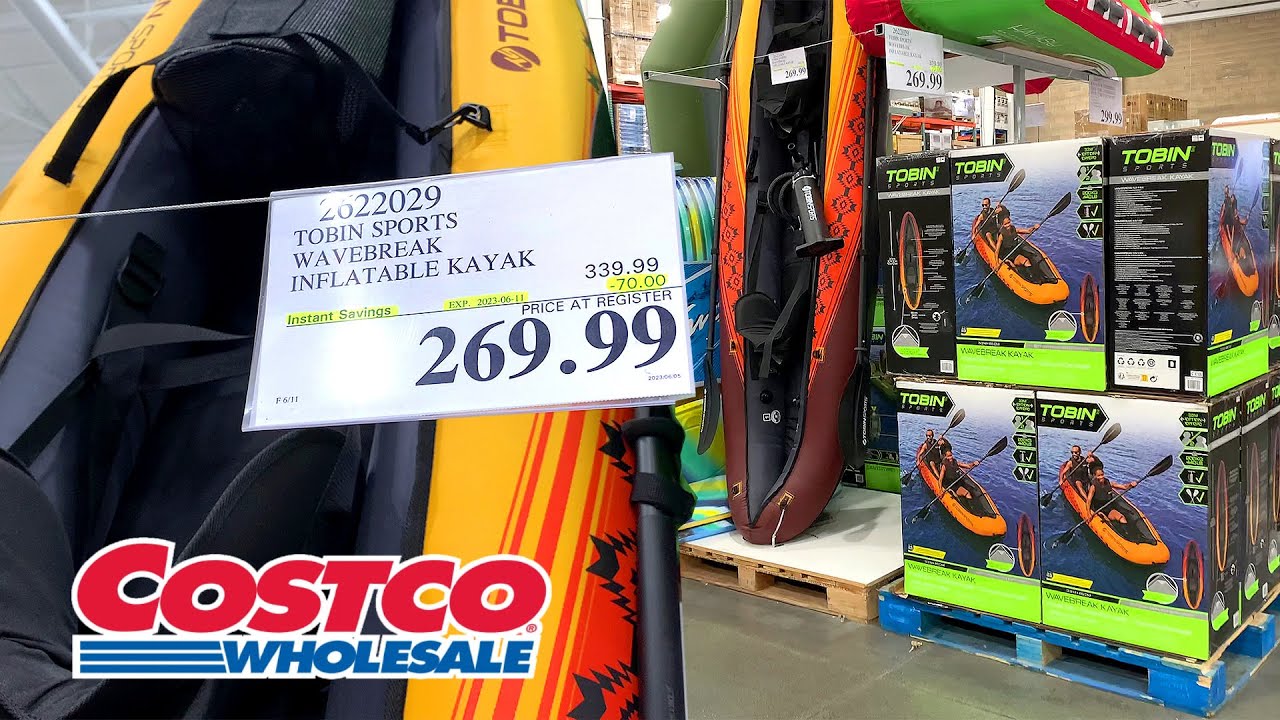 Costco Inflatable Kayaks Tobin Sports Wavebreak YouTube