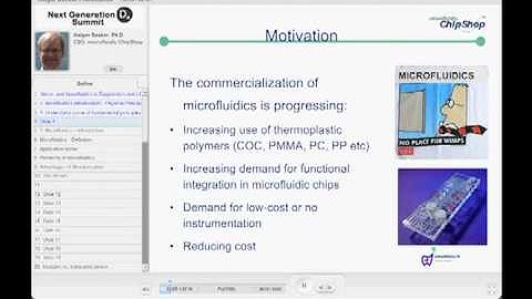 Micro- and Nanofluidics in Diagnostics and Life Sciences