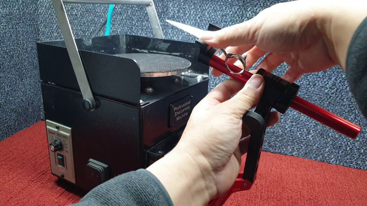 Katoku Kleen™ Shears Sharpening System With Build-in Dust