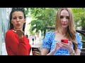 Russian Girls walking down the street!