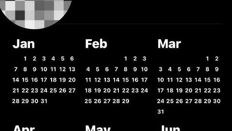 How long does the Apple calendar go till?!😱