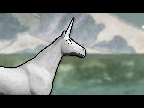 Charlie the Unicorn Enjoys a Moment of Peace by FilmCow