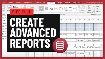 How to create advanced reports in Access | IGCSE ICT Practical Exam Revision