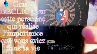 Grand DÉCLIC pour cette personne qui RÉALISE L’IMPORTANCE que vous aviez dans sa vie - week-end