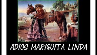 Adios Mariquita linda - Trio Los Panchos chords
