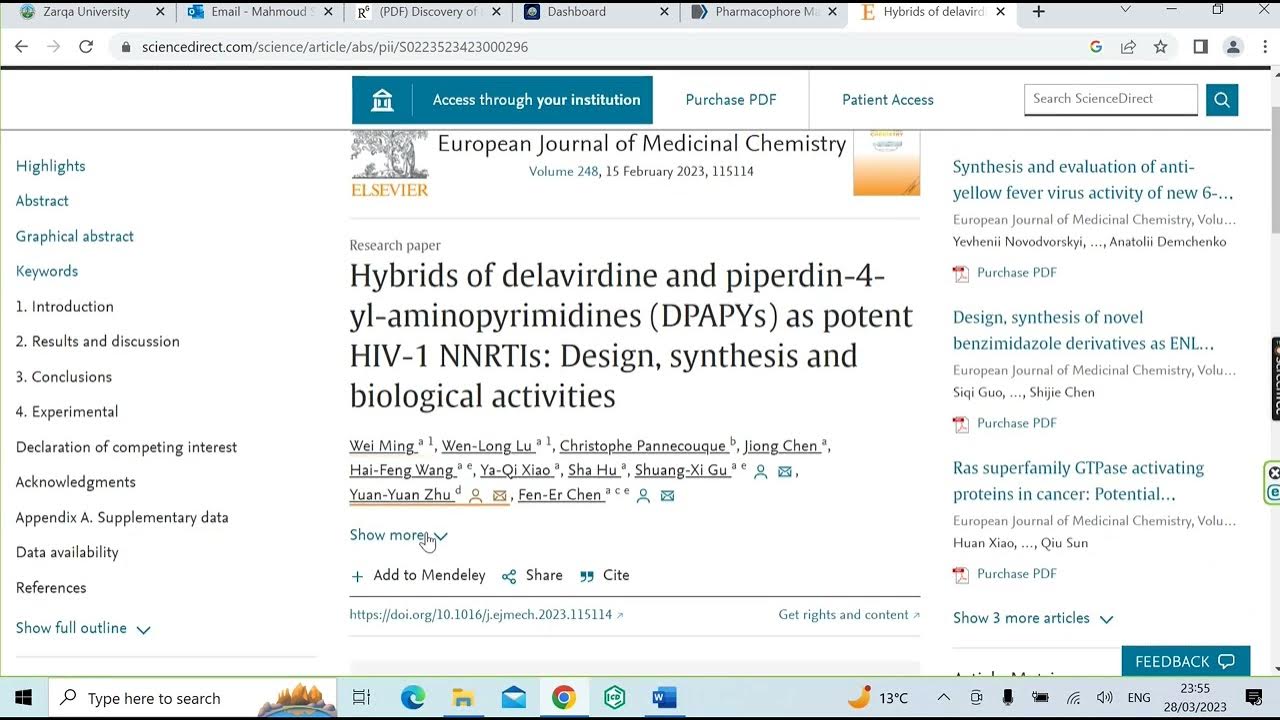 ScienceDirect Database application YouTube