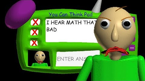 Secret Ending. (Wrong Answers Only!)__Baldi