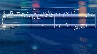 Ascending Major Sixth - Foreground-Background by Christine Donkin (with score)