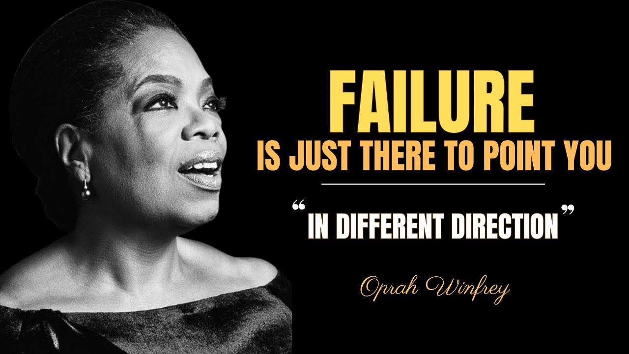 Oprah Winfrey's Inspiring Journey: Embracing Failures to Achieve ...