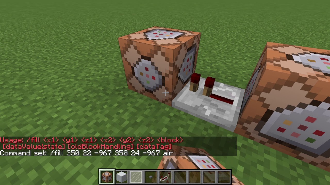 Minecraft sliding glass door tutorial YouTube