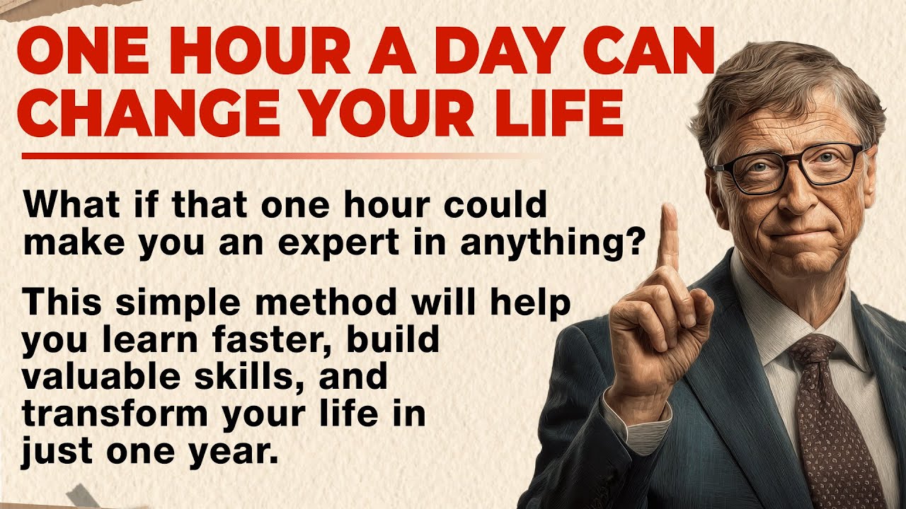 Improve Your English Fluency | One Hour a Day Can Change Your Life | Graded Reader