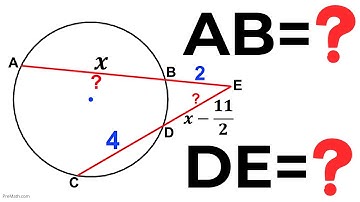 Can you find the Values of AB & DE? | Step-by-Step Tutorial