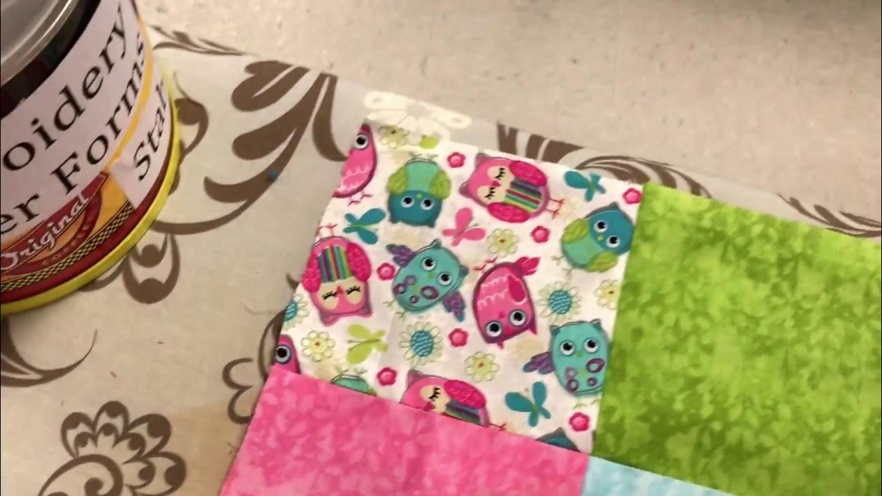 How to prepare fabric for embroidery YouTube