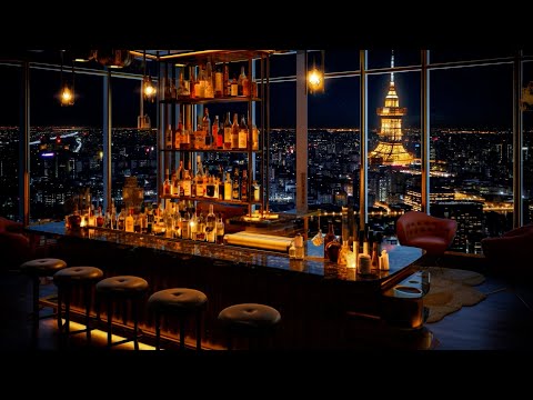 Relaxing Jazz Bar Classics & Smooth Night Jazz Music in Cozy Bar Ambience For Study, Work, Sleep