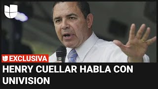 Henry Cuellar habla en exclusiva con Univision: asegura que él y su esposa son 