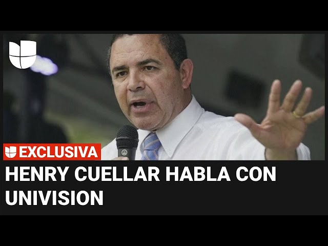 Henry Cuellar habla en exclusiva con Univision: asegura que él y su esposa son "inocentes"