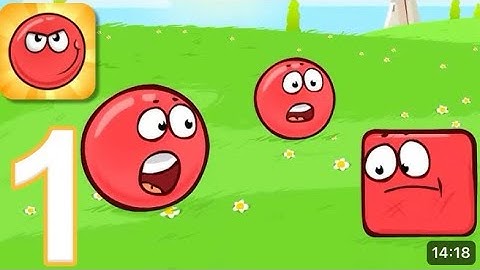 Red Ball 4 - Gameplay Walkthrough Part 1 - Levels 1-15 (iOS, Android)