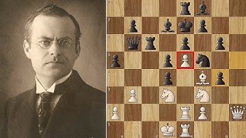 "The Immortal Overprotection Game" - Aron Nimzowitsch