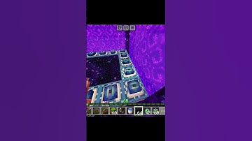 😯Minecraft: nether and end portal logic...@ #shorts #minecraft impossible p-2