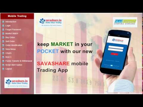 Savashare - Mobile Trading App Demo