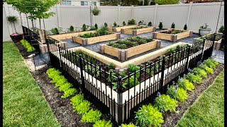 Raised bed garden install 2023