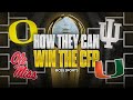 How Every Remaining College Football Playoff Team Can WIN the National Championship 🏆