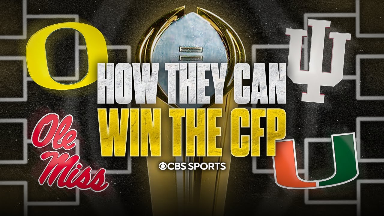 How Every Remaining College Football Playoff Team Can WIN the National ...