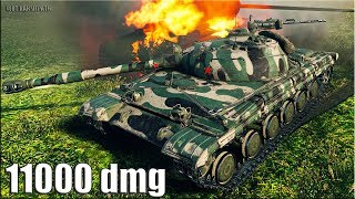 Объект 430 (9 лвл) 🌟 11000 dmg 🌟 как играют ТОП статисты World of Tanks лучший бой на ст 9 уровень