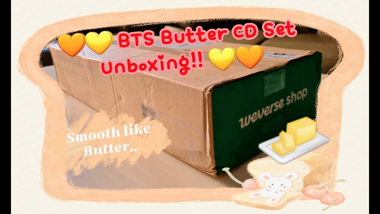 Unboxing BTS Butter CD Sets!!! 방탄소년단 버터 (with First Press posters & special photocards & cases)