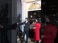 Prime Minister Rishi Sunak switches on the Downing Street Christmas Tree