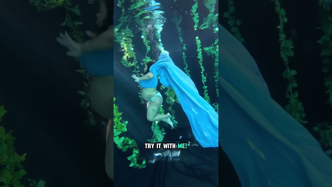 How long do I need to hold my breath  an underwater shoot? 