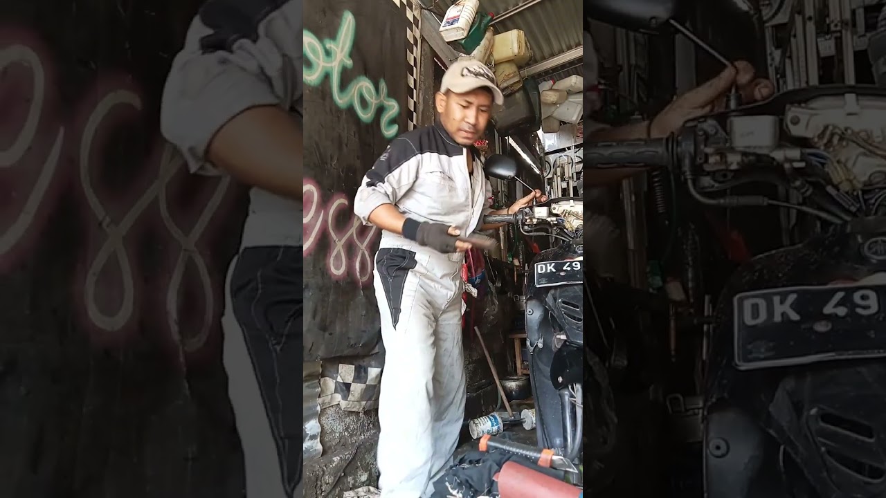 Tutorial ganti seal master kit rem cakram depan Mio sporty 5TL