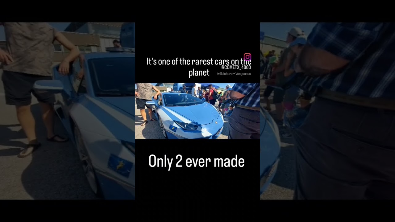 una delle auto più rare ed è tutta italiana