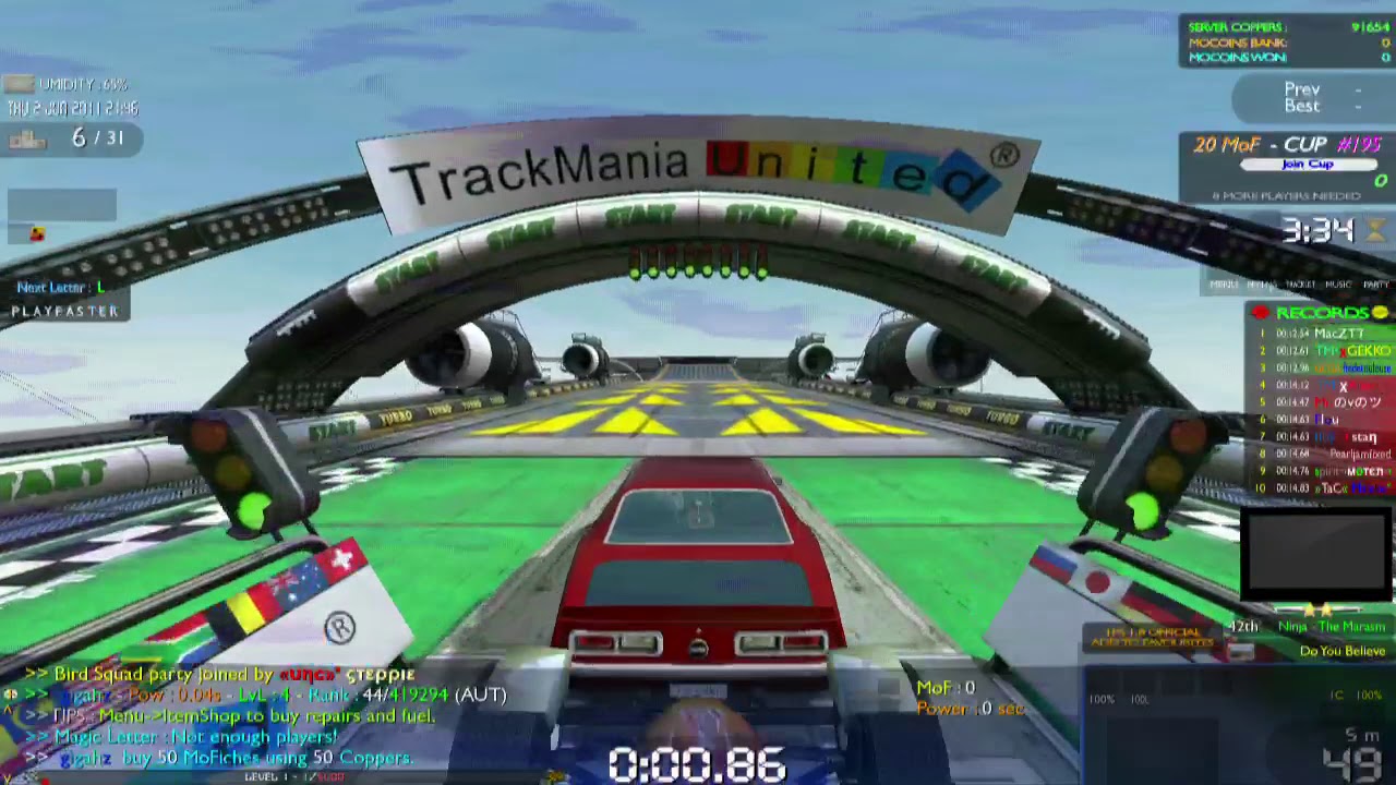 Quick Look Trackmania United Forever Ql Crew - roblox boombox codes pumped up kicks synapse x roblox free